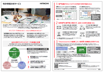 ������񕪐̓T�[�r�X ���[�t���b�g�̕\��